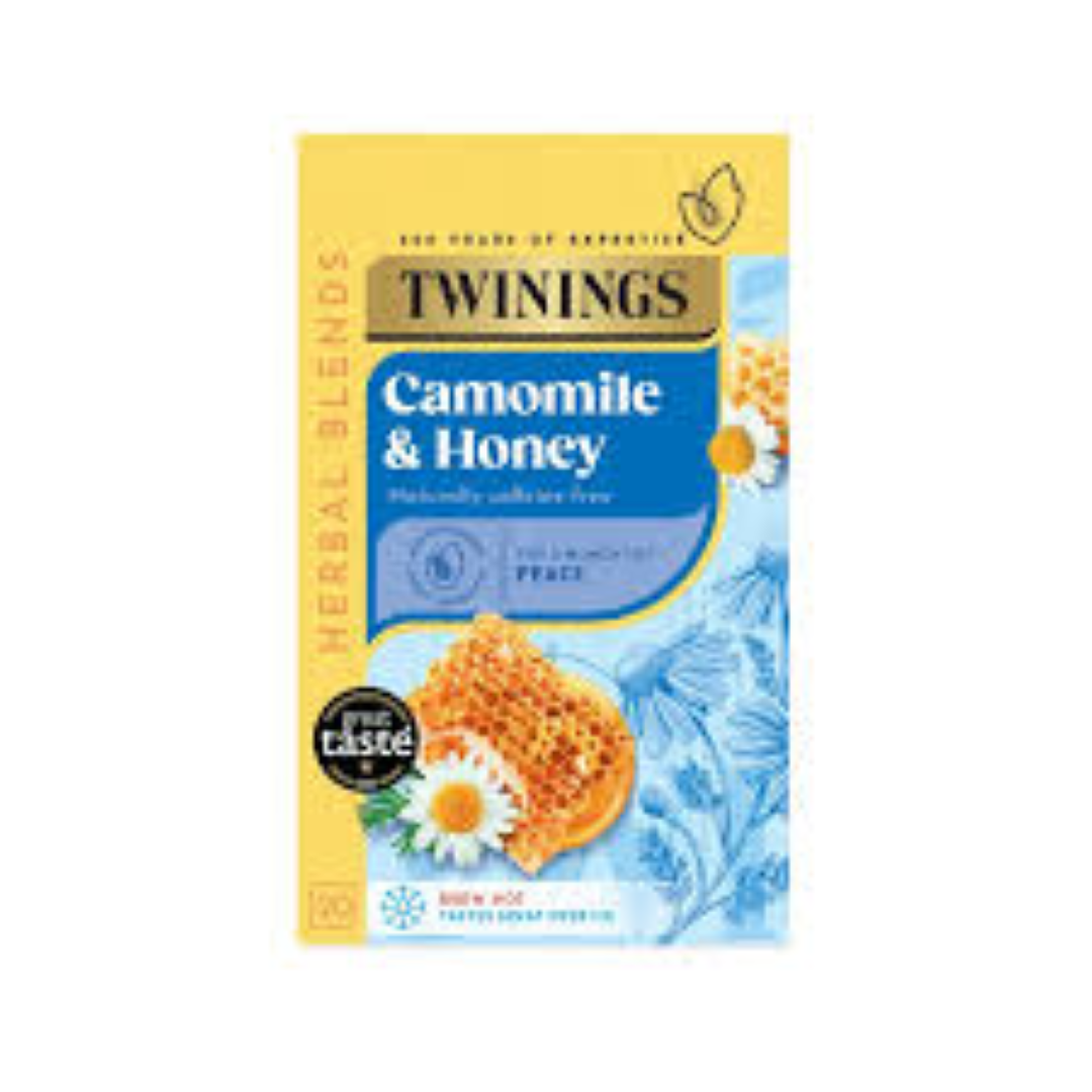 TWININGS SOOTHING CAMOMILE & HONEY 20'S